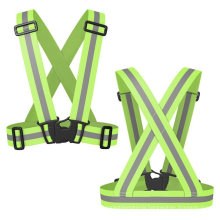 Customized High Visibility Elastic Flexible Running Reflective Vest Waist Belts